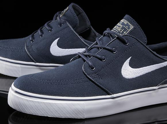 Nike Sb Zoom Stefan Janoski Canvas Obsidian White 03