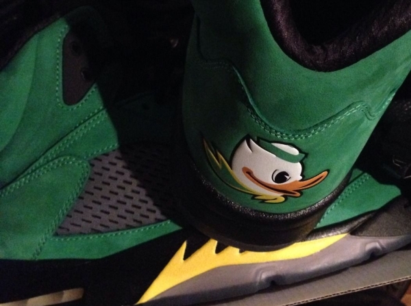 Air Jordan 5 "Oregon Ducks" - Available on eBay