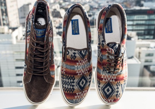 Pendleton x Vans Japan Fall/Winter 2013 Collection