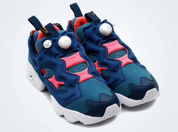 Reebok Insta Pump Fury – Tornado Blue – Mineral Blue – Punch Pink