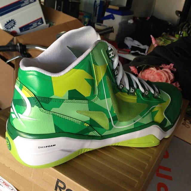 Reebok Q96 Green White 01