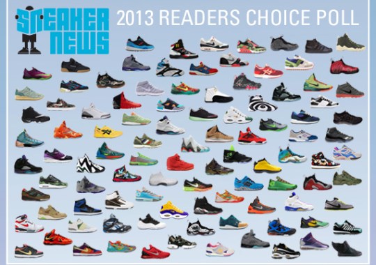 Sneaker News 2013 Readers’ Choice Poll – December 2013