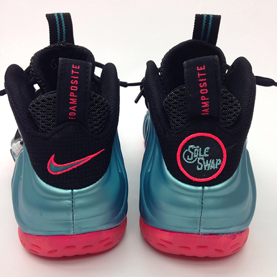 South Beach Nike Air Foamposite Pro Custom 5