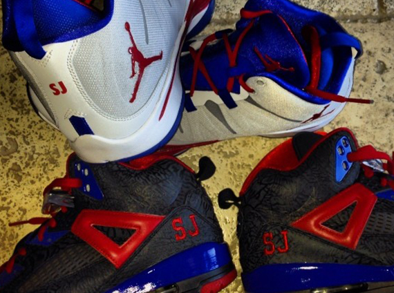 Stephen Jackson Shows Off Jordan Brand "Clippers" PEs