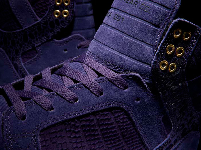 Supra Skytop "Royal" - Purple Snakeskin