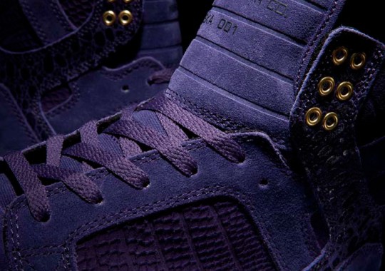 Supra Skytop “Royal” – Purple Snakeskin