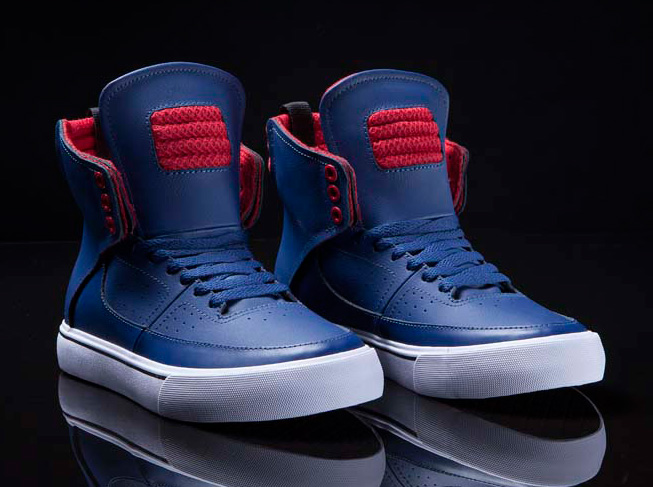 Supra Spectre Navy Red White 03