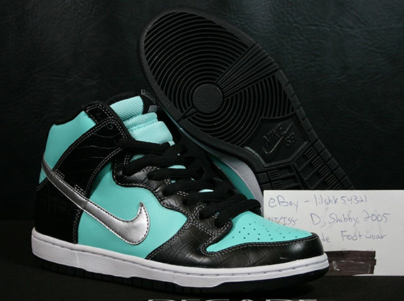 Tiffany Nike Sb Dunk High Ebay 1