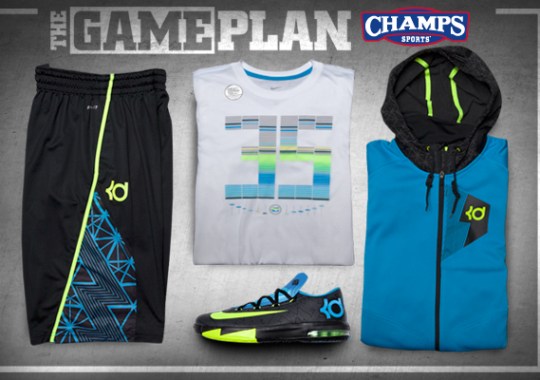 “The Game Plan” by Champs Sports: KD “Away” Collection