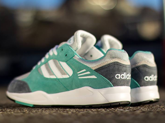 Adidas Tech Super Mint Grey White 01