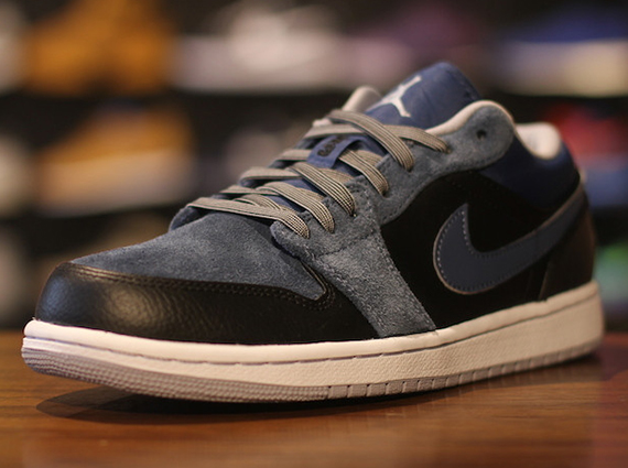 Air Jordan 1 Low – Black – Wolf Grey – New Slate