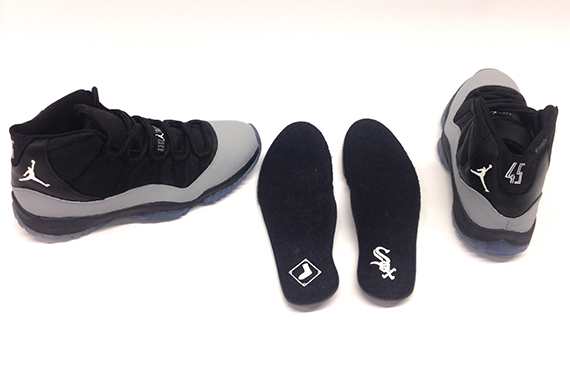 Air Jordan 11 White Sox Customs 3