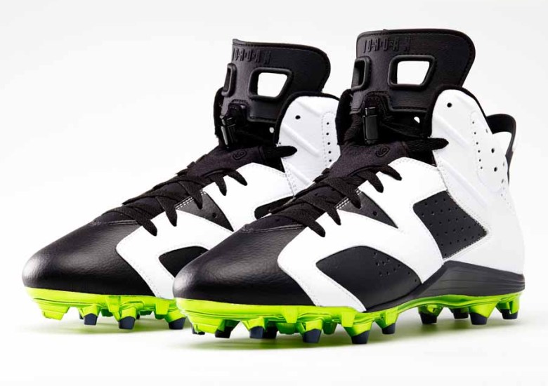 Air Jordan 6 Retro Cleats for Michael Crabtree and Earl Thomas