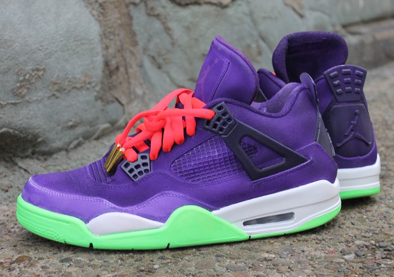 Air Jordan 4 “Cheetah Yeezy” Customs by Hippie Neal