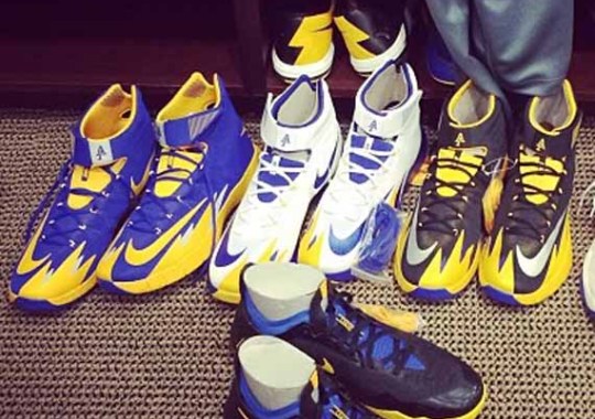 Andre Iguodala’s Nike Zoom Hyperrev and Zoom Crusader PEs