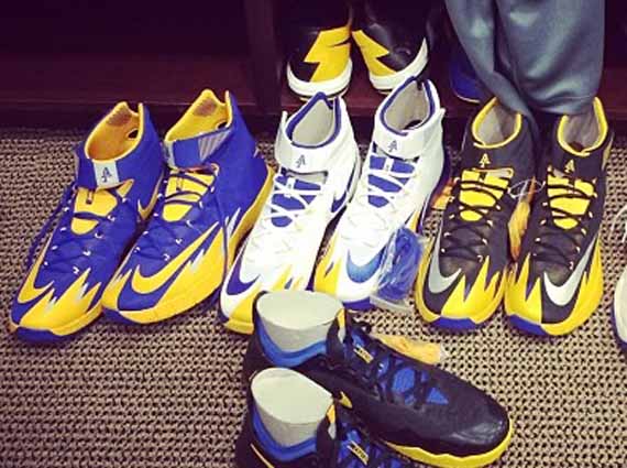 Andre Iguodala’s Nike Zoom Hyperrev and Zoom Crusader PEs