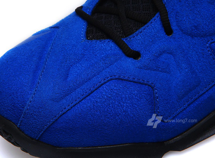 Blue Suede Nike Lebron 11 Ext 7