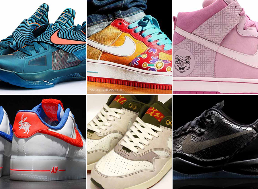 Full Circle: A Yearly Rundown of Nike's Best Chinese New Year Sneakers