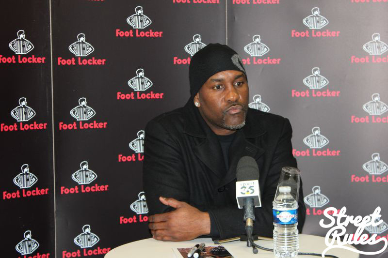 Gary Payton Visits Foot Locker 03