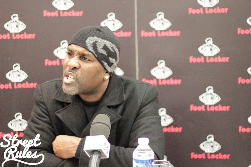 Gary Payton Visits Foot Locker 05