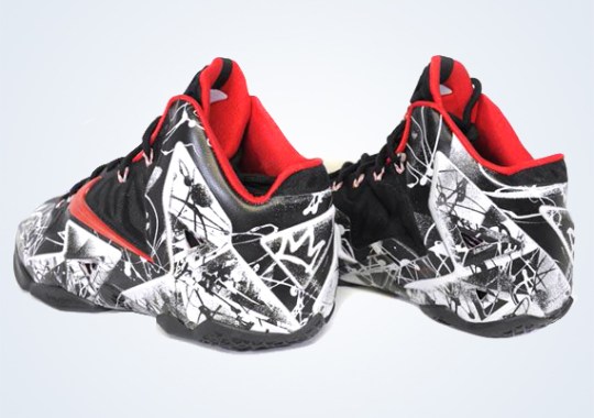 The LeBron 11 “Graffiti” is the First LeBron Release of 2014