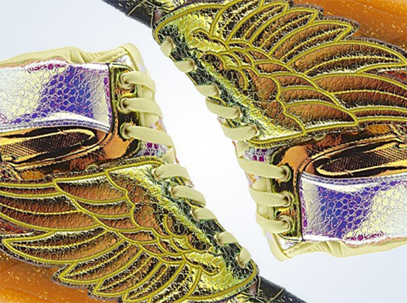 Jeremy Scott Adidas Js Wings Iridescent Gold Foil 01