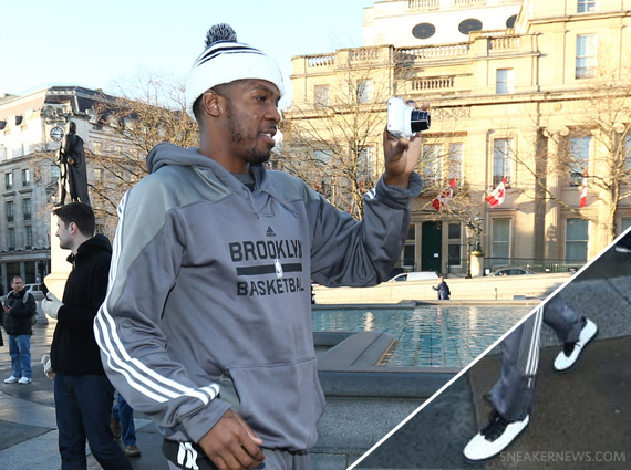 Joe Johnson In Air Jordan 10 Powder Blue