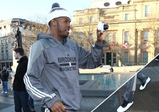 Joe Johnson in Air Jordan 10 Powder Blue