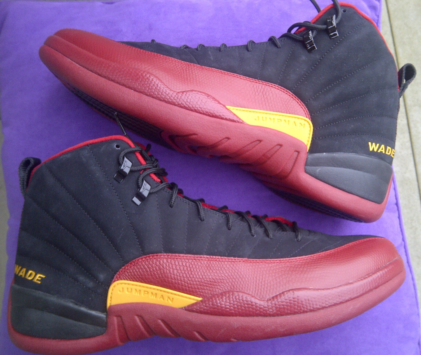 Jordan 12 Dwyane Wade Heat Pe 05