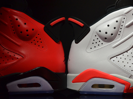 Two "Infrared" Air Jordan 6 Retro Releases for February