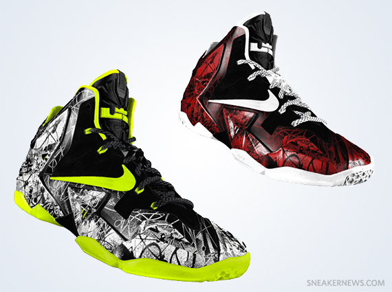 NIKEiD LeBron 11 - Graffiti Option