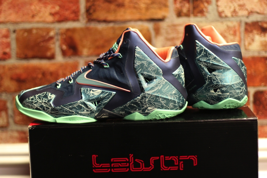 Lebron 11 Laser Customs 04