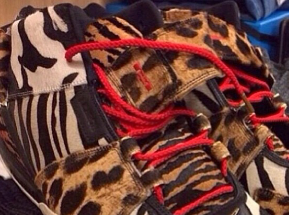 The Nike LeBron 2 “Animal” PE Has LeBron’s Most Recent Logo