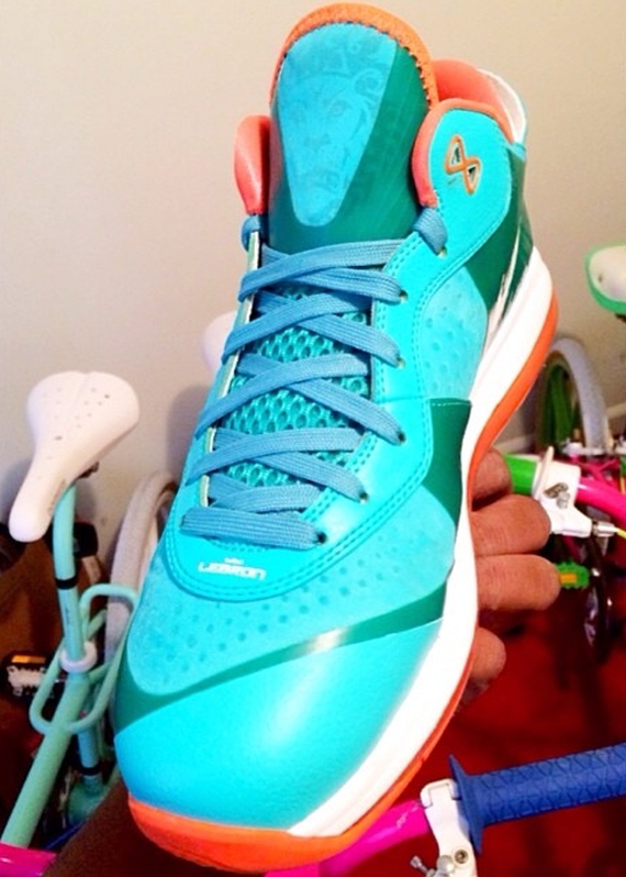 Lebron 8 Low Dolphins 01