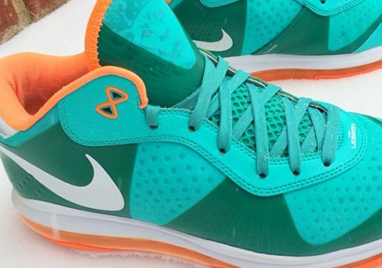 Nike LeBron 8 Low “Dolphins” Sample