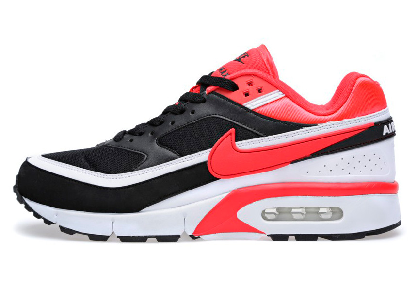 Nike Air Classic Bw Gen Ii Black Light Crimson White 02