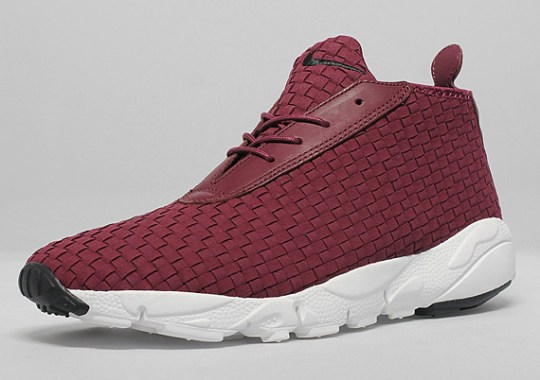 Nike Air Footscape Desert Chukka Woven “Burgundy”