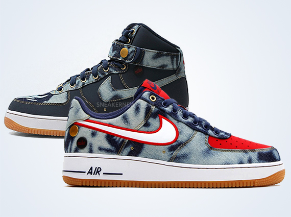 Nike Air Force 1 "Denim Pack" - Release Date