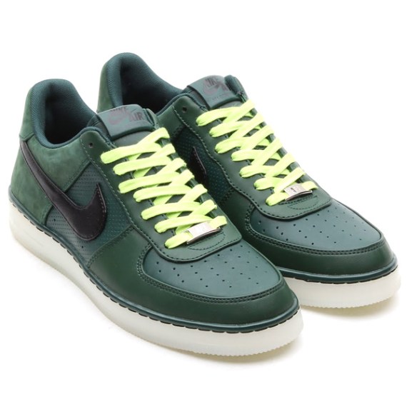 Nike Air Force 1 Downtown Pro Green Black White Volt 01