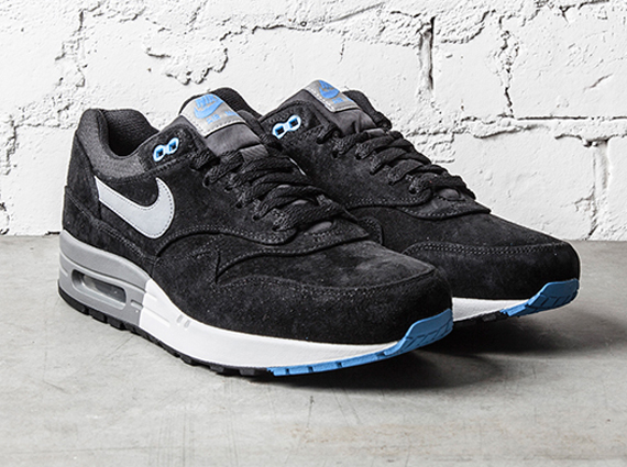 Nike Air Max 1 Premium Black Blue Grey 1