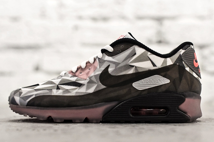 Nike Air Max 90 ICE - White - Cool Grey - Black - Infrared