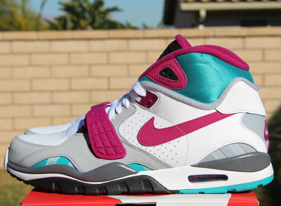 Nike Air Trainer Sc Ii White Bright Magenta Grey 2