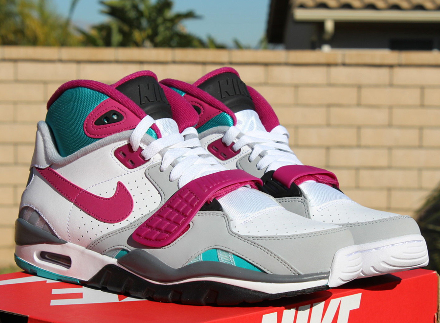 Nike Air Trainer Sc Ii White Bright Magenta Grey 5