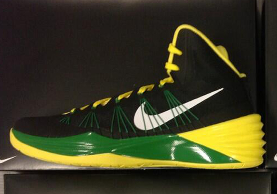 Nike Hyperdunk 2013 Oregon Duck Pe