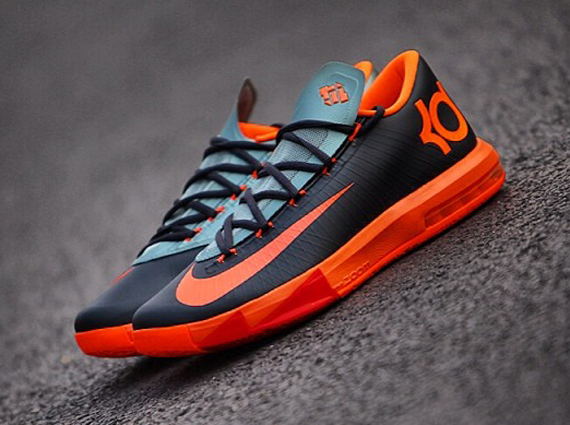 Nike Kd 6 Black Orange Red