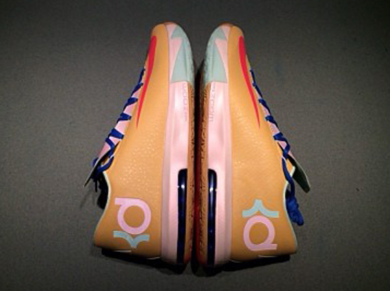 Nike Kd 6 Orange Pink Mint 1