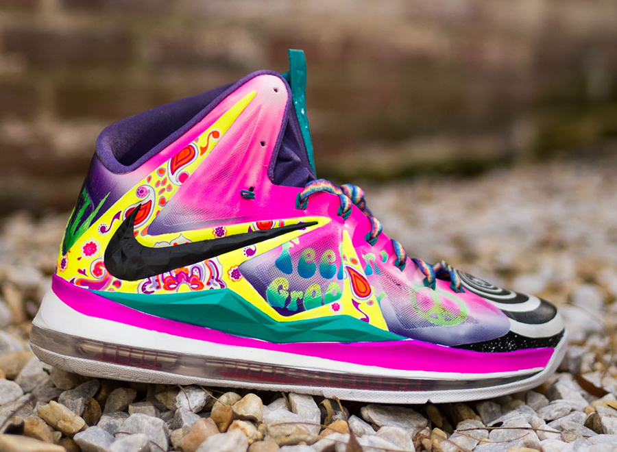 Nike Lebron 10 What The 60s Customs Summary