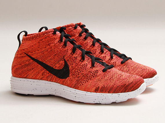 Nike Lunar Flyknit Chukka "Bright Crimson" - Release Date