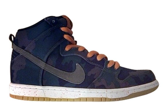 Nike Sb Dunk High Black Olive Khaki Sunset 01