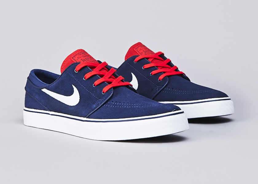 Nike Sb Stefan Janoski Midnight Navy White Light Crimson 02